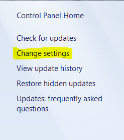change-setting